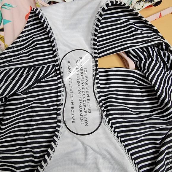 CUPSHE Women’s Bikini Swimsuit Floral Print Halter Lace Up Two Piece size S NWT - Picture 13 of 13